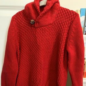 Old navy red boys sweater